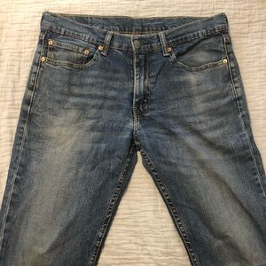 Levi’s 513 slim cut 34 x 34 denim jeans